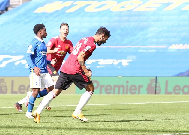 10 thống kê 'điên rồ' trận Brighton 2-3 Man Utd: Trận đấu 'tâm linh' - Bóng Đá