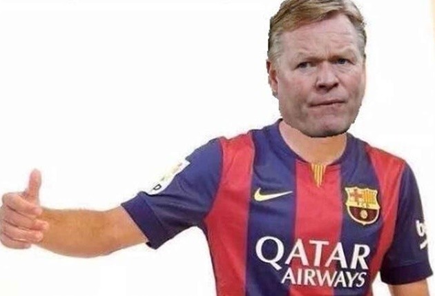 Ảnh chế Barca thời Koeman - Bóng Đá