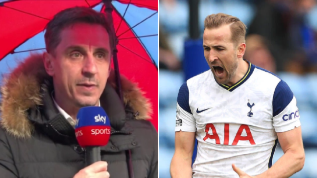 Gary Neville names three players Manchester United could offer to Tottenham in Harry Kane swap deal - Bóng Đá