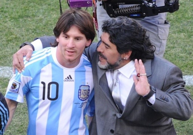 Lionel Messi pays tribute to ‘eternal’ Diego Maradona   - Bóng Đá
