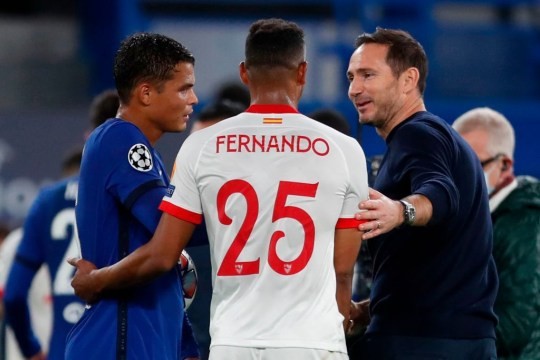 Frank Lampard provides Thiago Silva injury update after Chelsea’s draw with Sevilla - Bóng Đá