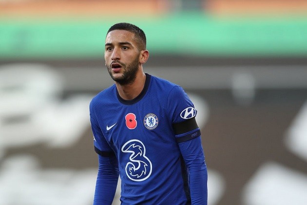 Arsenal fans react to Hakim Ziyech performance and wonder why he isn’t a Gunner - Bóng Đá