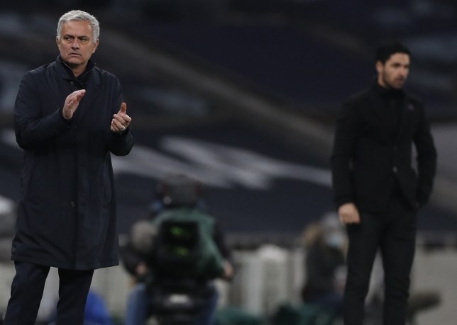 Jose Mourinho sends message to Mikel Arteta after Tottenham’s win over Arsenal - Bóng Đá