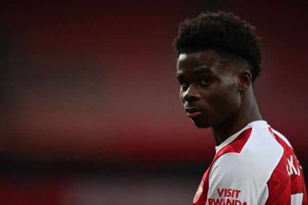 Arsenal boss Mikel Arteta gives Bukayo Saka update after half-time substitution in north London derby    - Bóng Đá