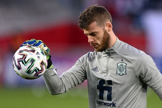 United star David de Gea left on the bench again for Spain - Bóng Đá