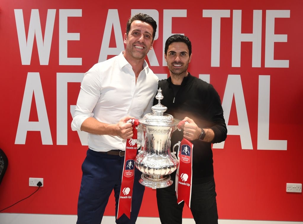 Edu Gaspar có lẽ đã biết cách cứu vãn sự nghiệp của mình ở Arsenal - Bóng Đá