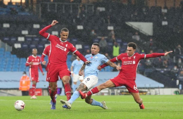 TRỰC TIẾP Man City 1-1 Liverpool (H1): 