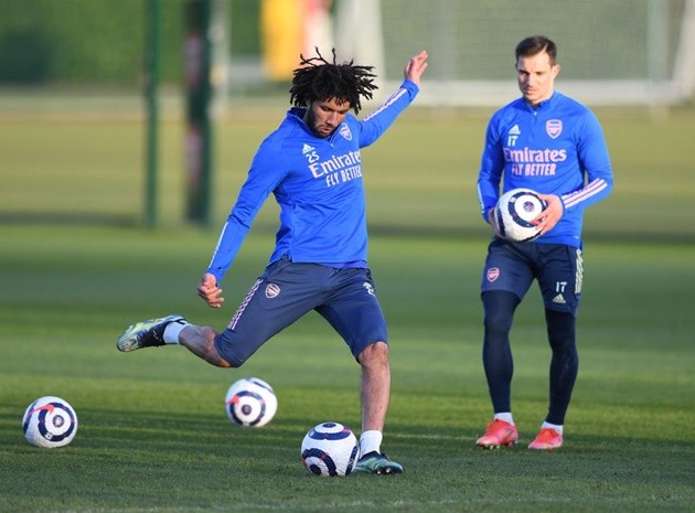 Mohamed Elneny waiting on Arsenal to resume contract talks - Bóng Đá