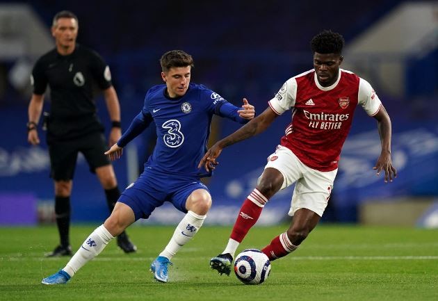Arsenal fans laud Thomas Partey after ‘masterclass’ against Chelsea - Bóng Đá