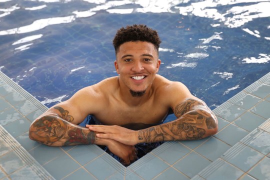 Gareth Southgate reveals how Jadon Sancho has reacted to Man Utd transfer confirmation - Bóng Đá