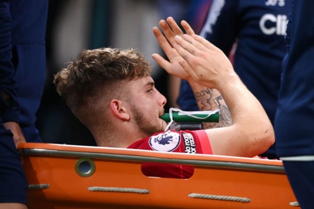Harvey Elliott posts emotional message to Liverpool supporters after horror injury - Bóng Đá