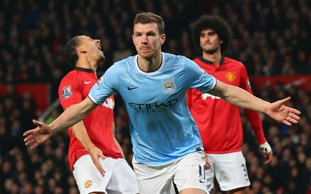 Dzeko sẽ được sử dụng ở trận gặp Man Utd - Bóng Đá