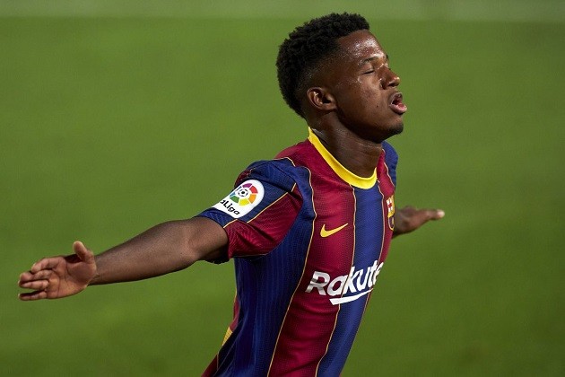 Hàng công Barca trong trận đại thắng Villarreal: Fati hay nhất - Bóng Đá