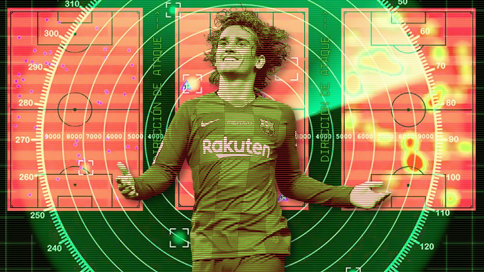 The strange case of Griezmann: Better in defence than attack - Bóng Đá