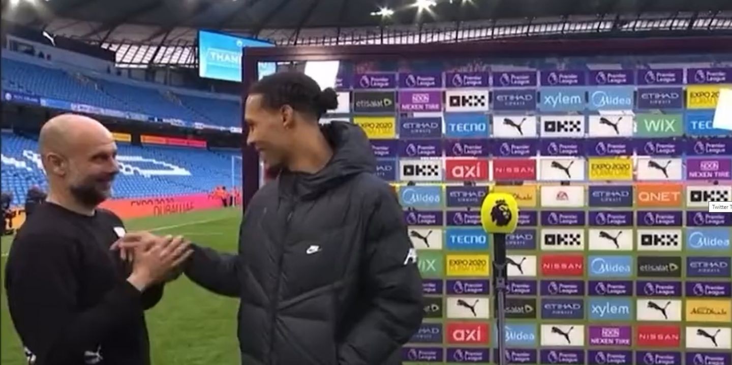 Pep khoái chí khi tiếp cận được Van Dijk - Bóng Đá