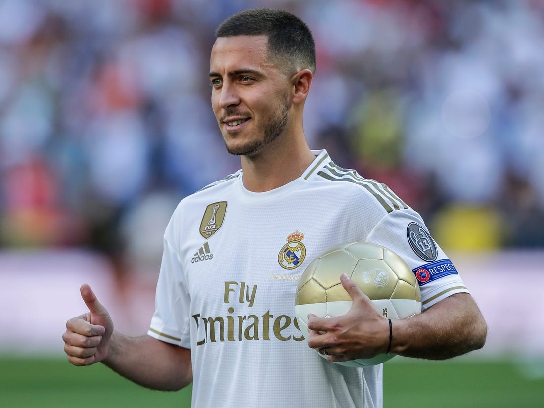 Hazard: Taking the No.7 off Cristiano Ronaldo isn't easy - Bóng Đá
