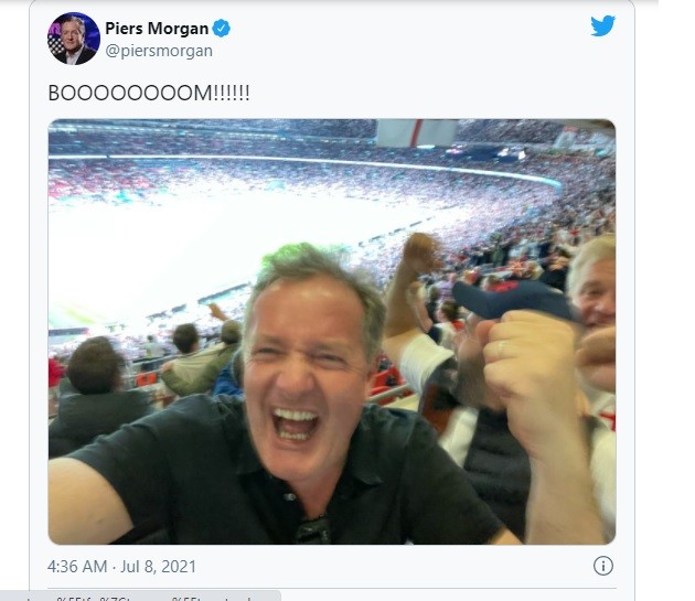 Adele, David Beckham And Dua Lipa Lead Celebs Celebrating England’s Historic Euro 2020 Semi Final Win - Bóng Đá