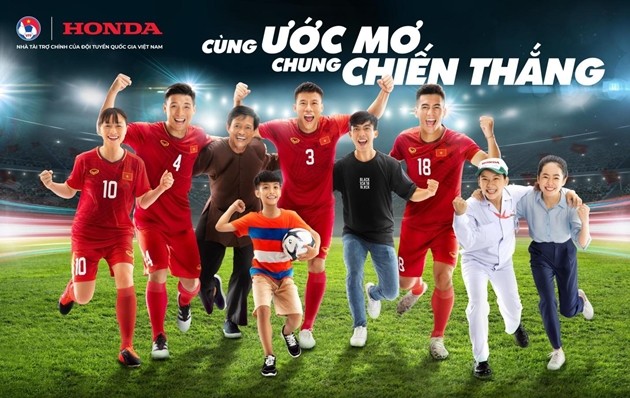 Chính thức: Honda Việt Nam tiếp tục là nhà tài trợ chính của các đội tuyển bóng đá quốc gia Việt Nam - Bóng Đá