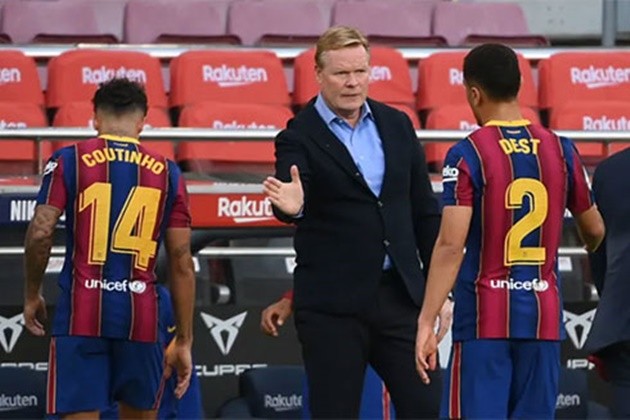 Koeman: This squad is not at the level required at Barcelona - Bóng Đá
