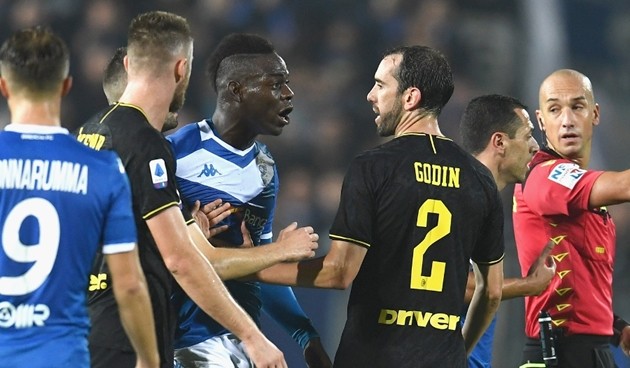Sự cô đơn của Balotelli và những hình ảnh đẹp trong trận Brescia - Inter Milan - Bóng Đá
