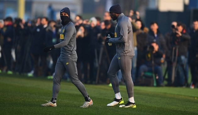 ảnh Inter Milan tập - Bóng Đá