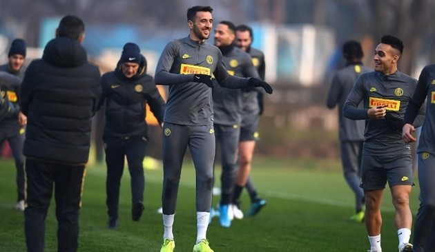 ảnh Inter Milan tập - Bóng Đá