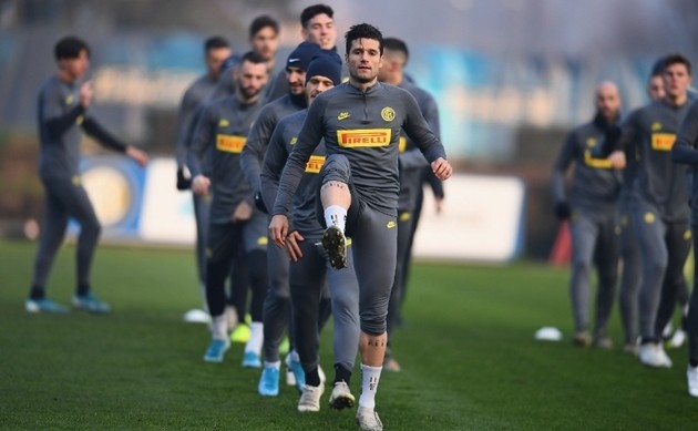 ảnh Inter Milan tập - Bóng Đá