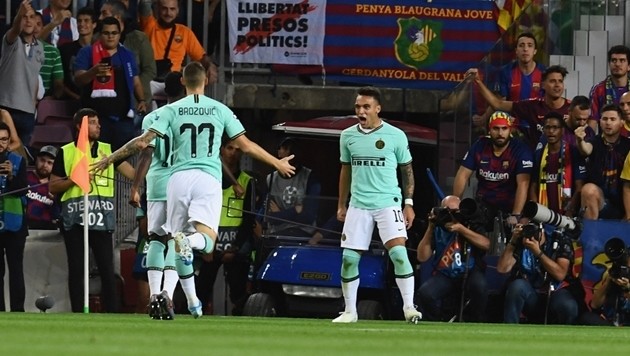 ảnh Inter Milan tập - Bóng Đá