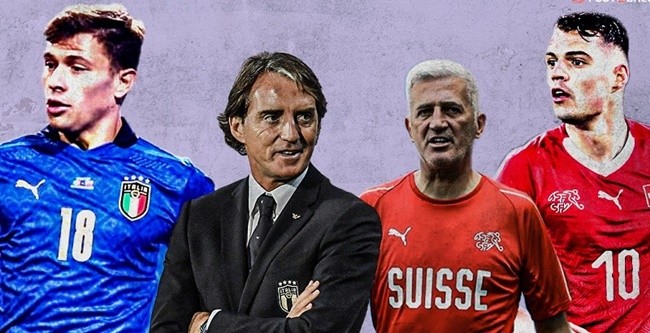 LIVE Ý vs Thụy Sĩ - Bóng Đá