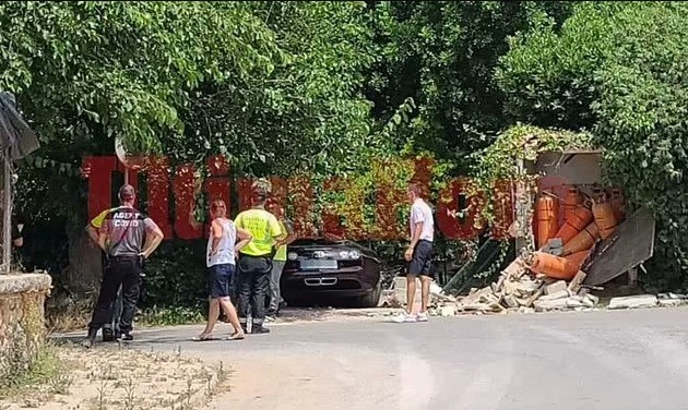 EPL: Cristiano Ronaldo’s £1.7m Bugatti Veyron crashes in Majorca - Bóng Đá