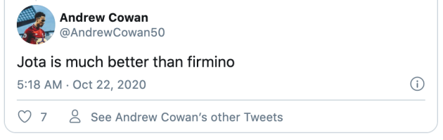 Liverpool fans react to the performance of Diogo Jota - Bóng Đá