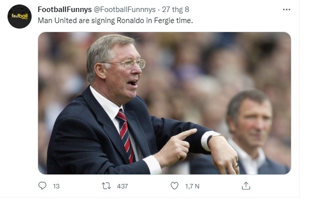 Prodigal son returns: Twitter aces the meme game as Ronaldo joins Man Utd - Bóng Đá
