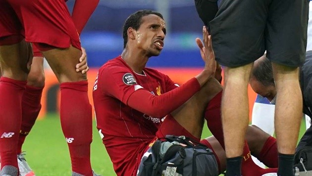 Matip doubtful for Liverpool's Champions League trip to Ajax - Bóng Đá