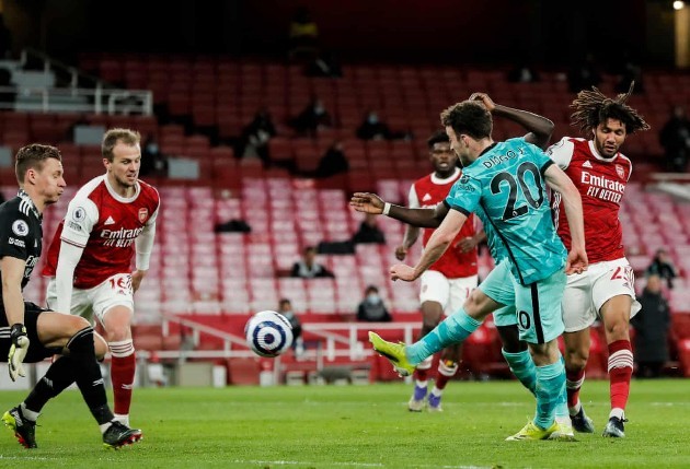 Salah, Jota, Arnold records vs Arsenal  - Bóng Đá
