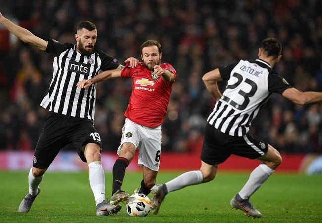 Man Utd fans react to Juan Mata’s Europa League display against Partizan - Bóng Đá