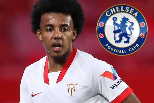 Journalist Paul Brown insists that Chelsea will not make a move to sign Sevilla centre-back Jules Kounde - Bóng Đá