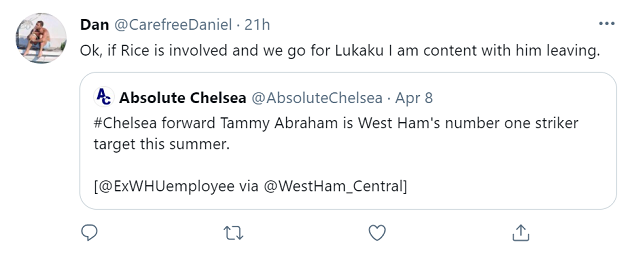 Fan Chelsea trước tin đồn đổi Tammy Abraham lấy Declan Rice - Bóng Đá