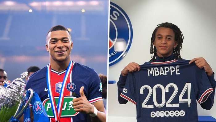 CHÍNH THỨC! PSG ký hợp đồng mới với Ethan Mbappe - Bóng Đá