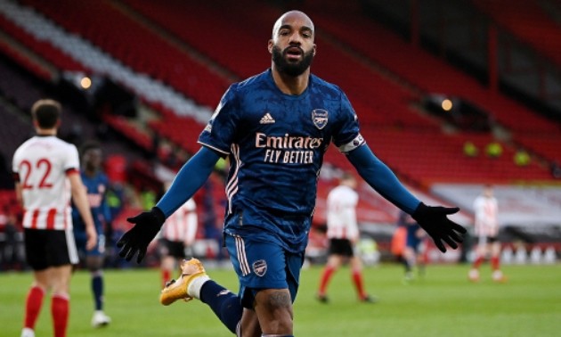 Mikel Arteta has refused to confirm if Alexandre Lacazette will be involved in Arsenal’s match against Tottenham at the weekend. - Bóng Đá