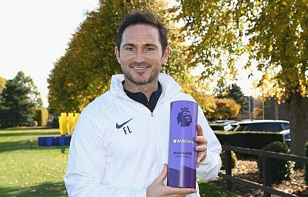 Premier League Awards Lampard nhận giải HLV hay nhất tháng 10 - Bóng Đá