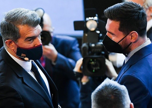 Barcelona president Laporta on Messi: I am 'convinced' he will sign new deal - Bóng Đá