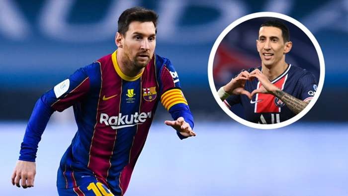 It would be 'wonderful' to play with Messi at PSG, says Di Maria - Bóng Đá