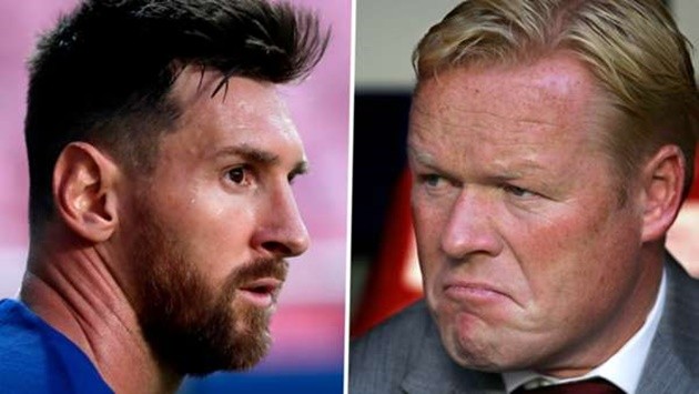 'I don't know if I'm going to have a quiet life' - Koeman reacts after Messi calls for unity at Barcelona - Bóng Đá