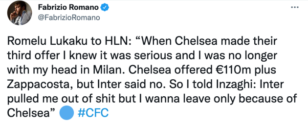 Câu nói của Lukaku khiến CĐV Man Utd điên tiết - Bóng Đá