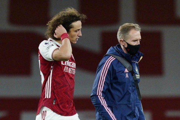 Arsenal face nervous wait over David Luiz as defensive injuries mount - Bóng Đá