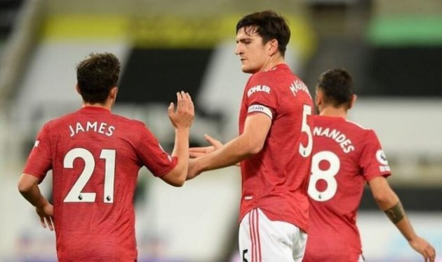 Manchester United fans say same thing about Harry Maguire after goal vs Newcastle - Bóng Đá