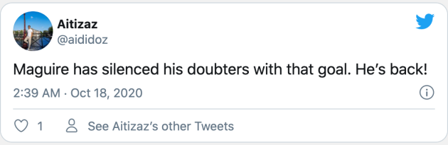 Manchester United fans say same thing about Harry Maguire after goal vs Newcastle - Bóng Đá