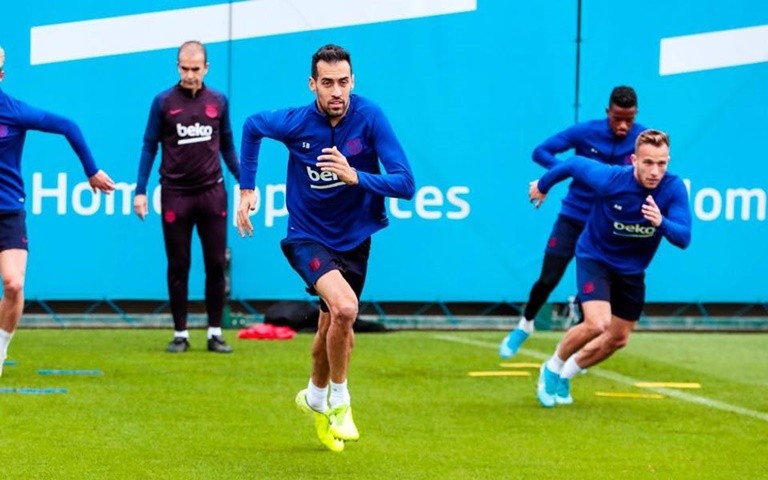 Barcelona tập - Bóng Đá