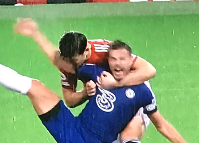 Jimmy Floyd Hasselbaink slams Harry Maguire for strangling Cesar Azpilicueta - Bóng Đá