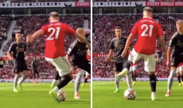 Man Utd boss Erik ten Hag urged to ban Antony showboating after viral Arsenal footage - Bóng Đá
